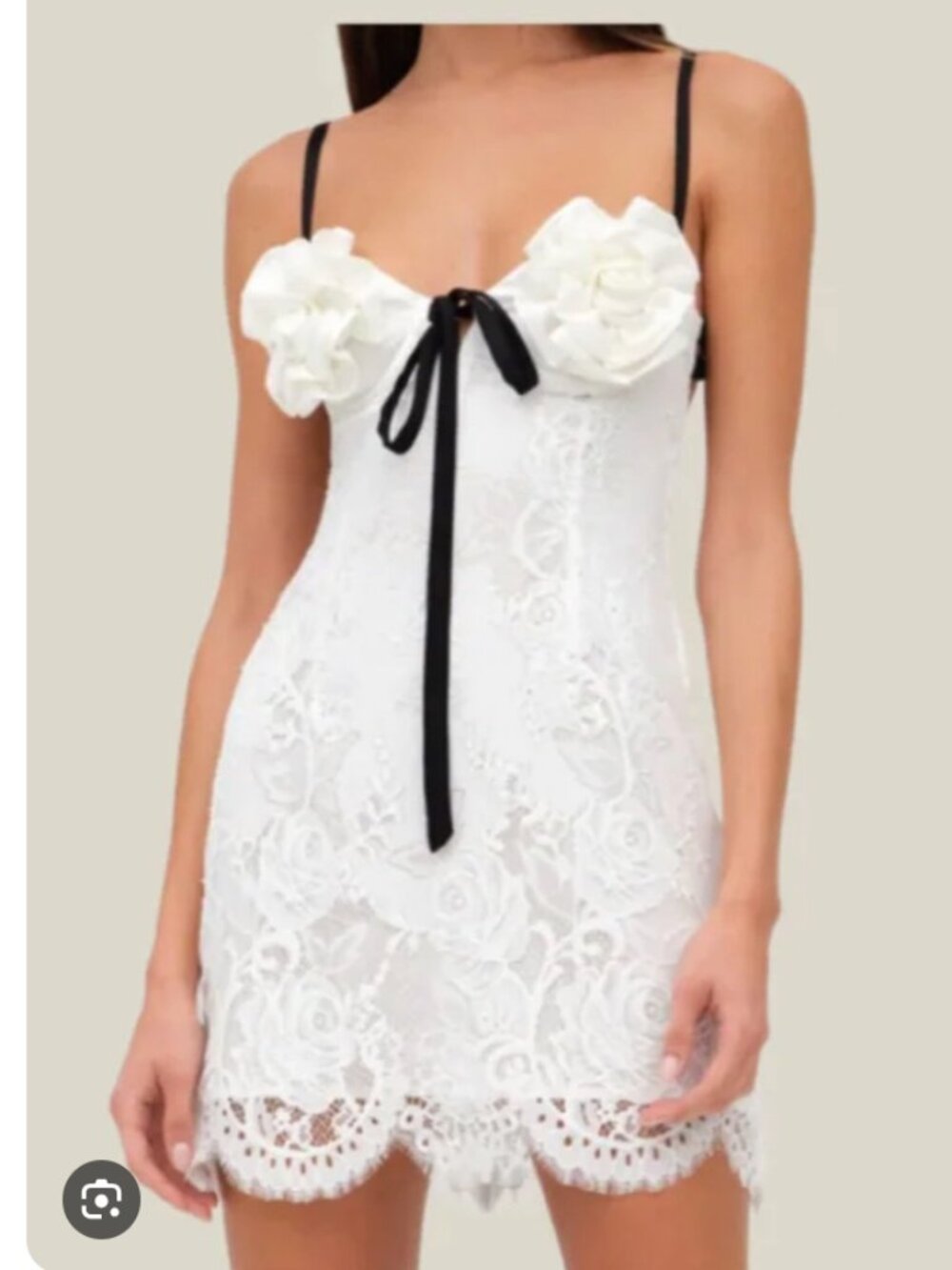 For Love and Lemons Franca Mini Dress, Small, New With Tags